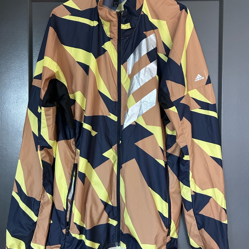Adidas Multicolor Geometric Jacket - image 1